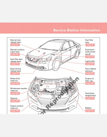toyota aurion 2012-2013 owners manual